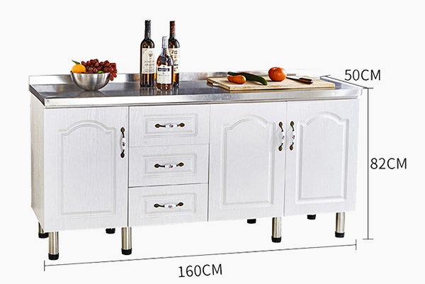 مقاعد البدلاء المطبخ 1.6M مع أي sink1